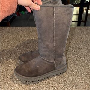 Ugg classic tall grey boots